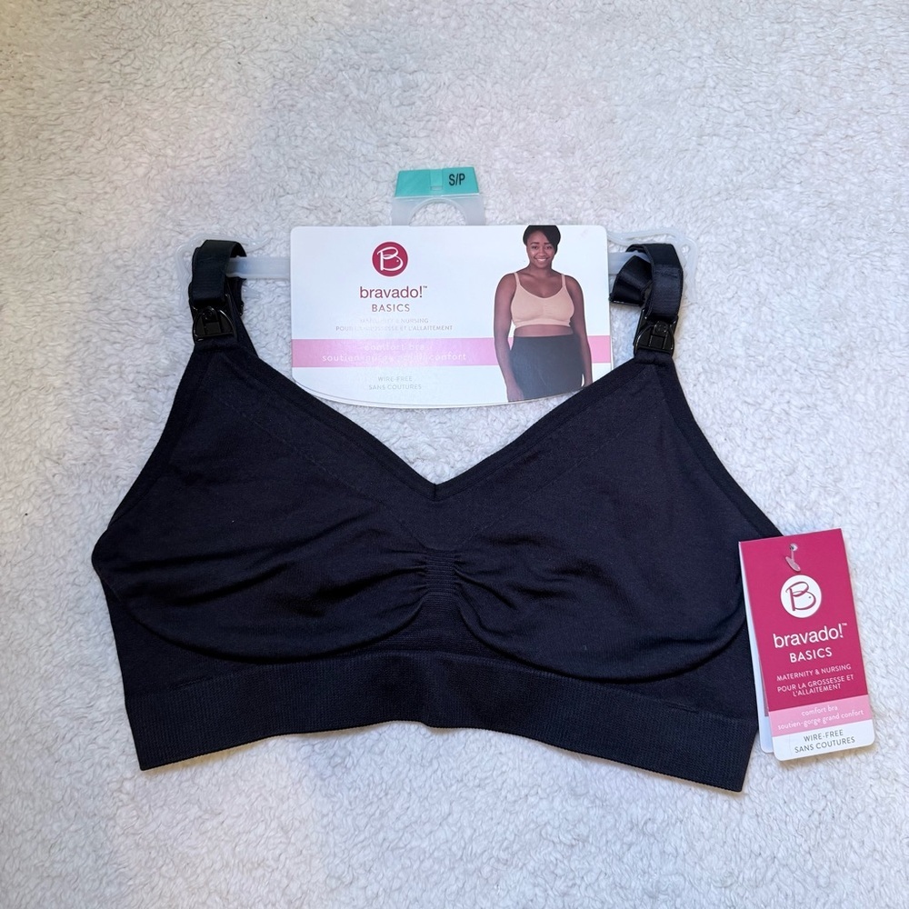 Bravado Basics Black Nursing Bra